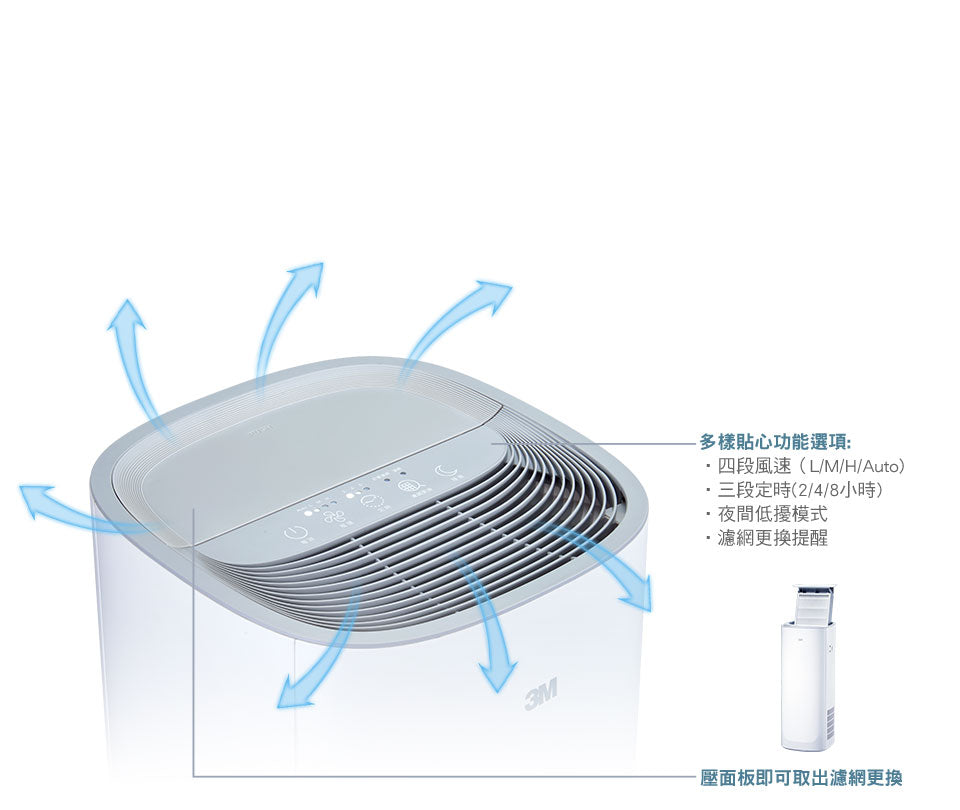 3M｜Air Purifier (Large) FAPHK-T03WA-3