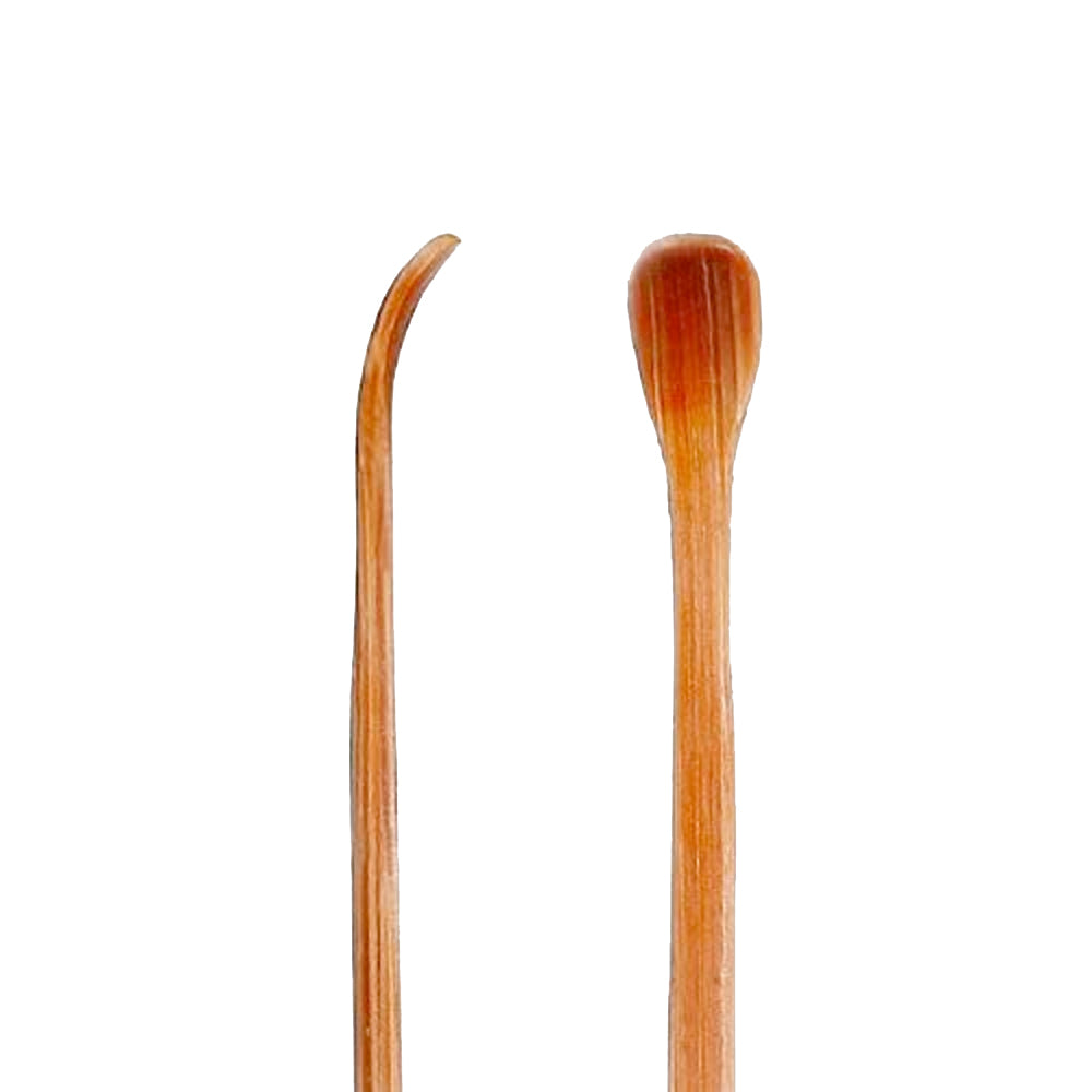 Green Bell Craftsmanship｜Bamboo Ear Pick Premium Natural Coal Bamboo Ear Pick｜Pack of 2