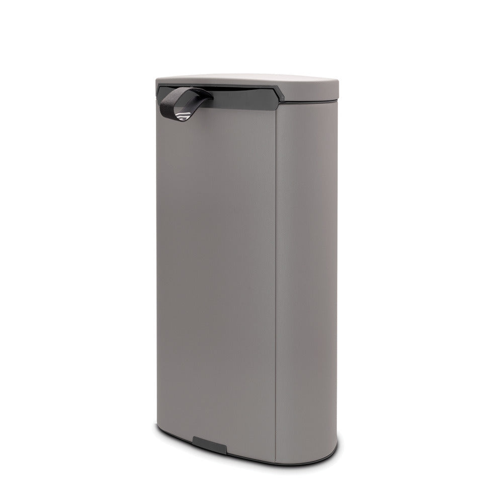 Brabantia｜Pedal Bin Flatback+ Silent Semi-circular Flat Back Pedal Bucket 30L｜2 colors