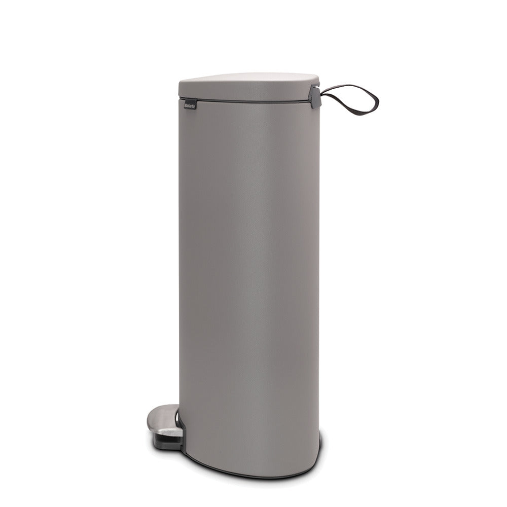 Brabantia｜Pedal Bin Flatback+ Silent Semi-circular Flat Back Pedal Bucket 30L｜2 colors