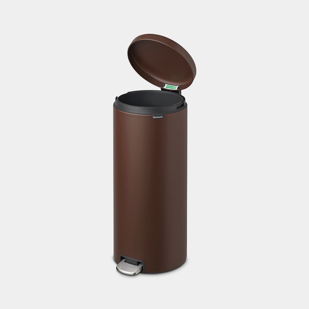 Brabantia｜Pedal Bin Newlcon round pedal trash can 30L｜Plastic inner barrel｜5 colors