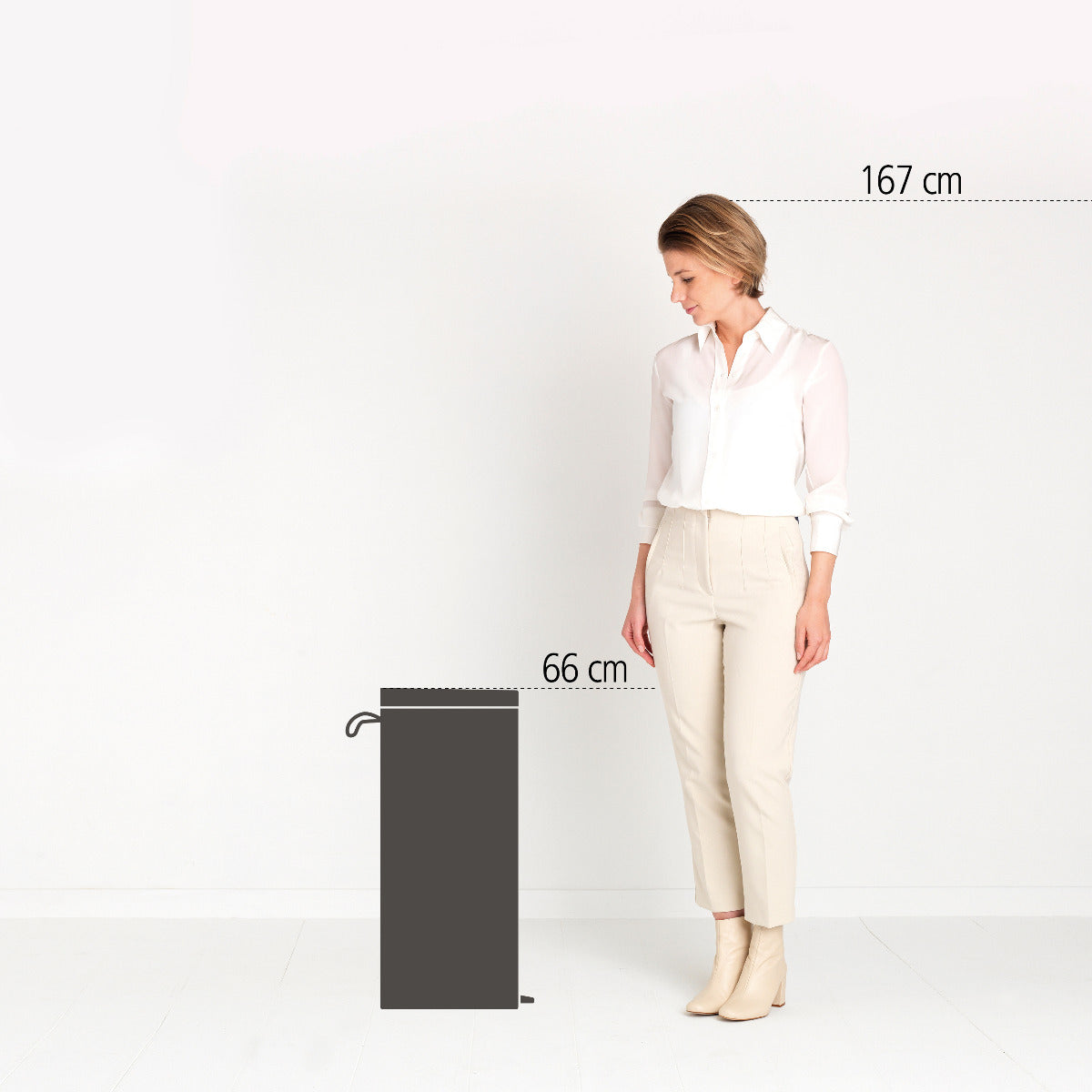 Brabantia｜Pedal Bin Flatback+ Silent Semi-circular Flat Back Pedal Bucket 30L｜2 colors