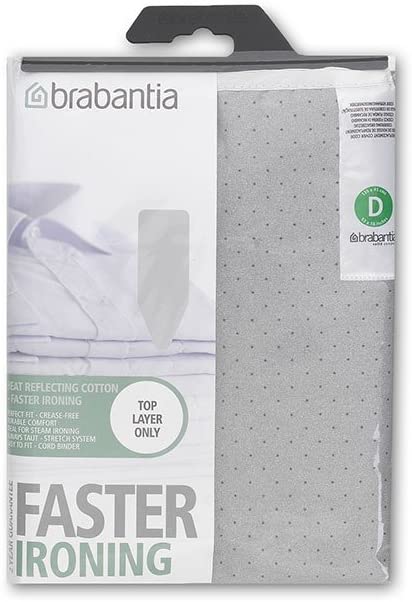 Brabantia｜Ironing Board Cover Code D 135 x 45cm｜Metalized metal gray