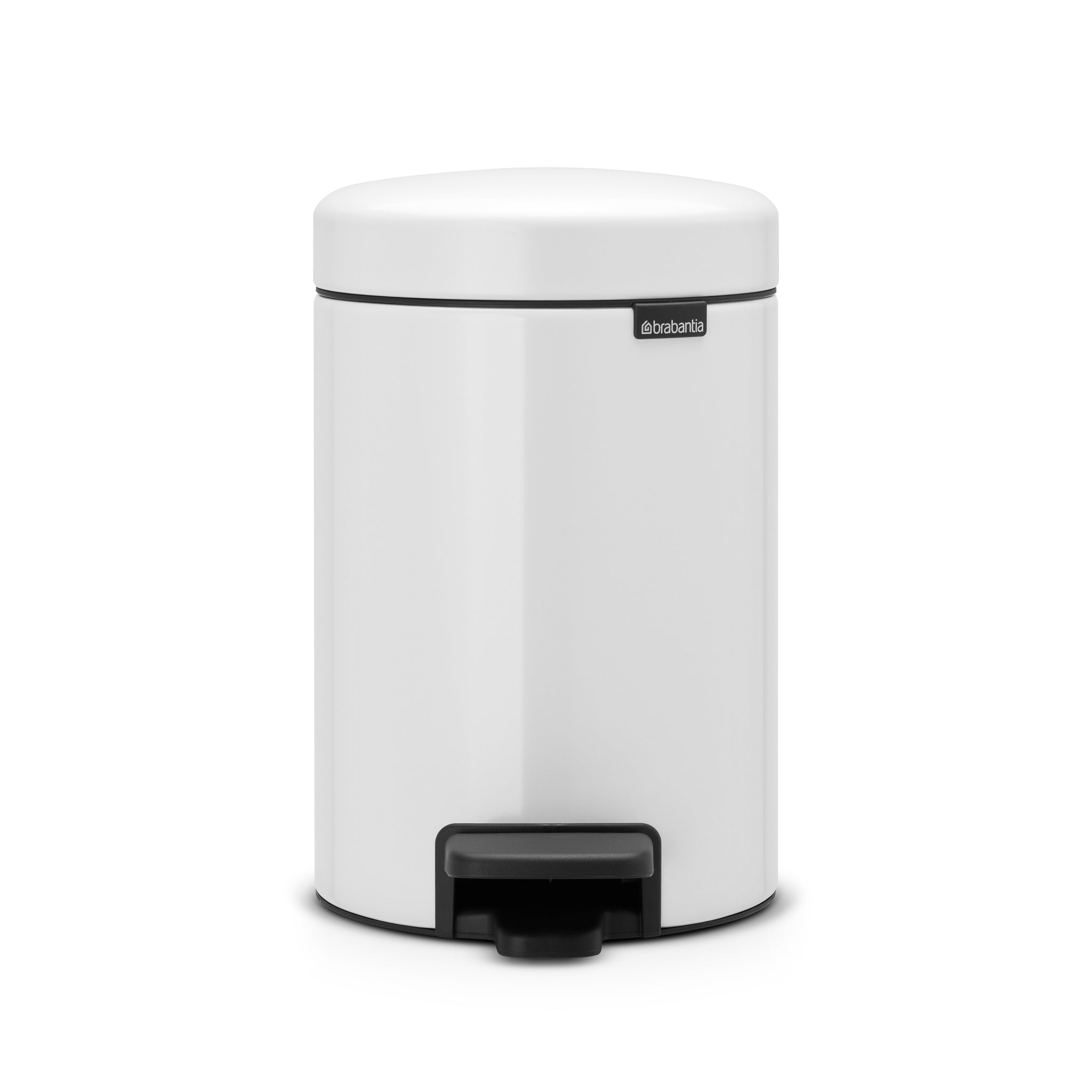 Brabantia｜NewIcon Pedal Bin Round Pedal Bin 5L｜Plastic inner bin｜4 colors