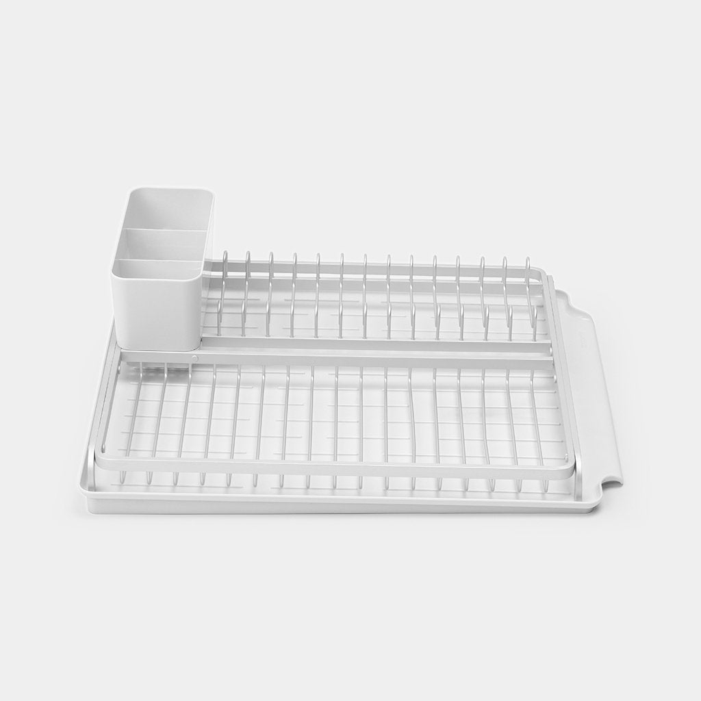 Brabantia｜Dish Drying Rack wide bowl dishpan with bottom basin｜Dark/light gray 