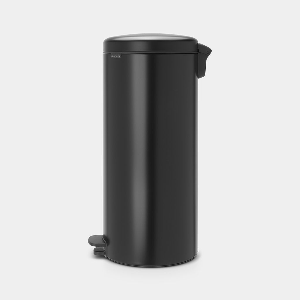 Brabantia｜Pedal Bin Newlcon 圓形腳踏垃圾桶 30L｜塑膠內桶｜5款顏色