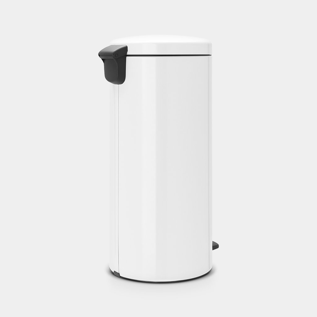 Brabantia｜Pedal Bin Newlcon 圓形腳踏垃圾桶 30L｜塑膠內桶｜5款顏色