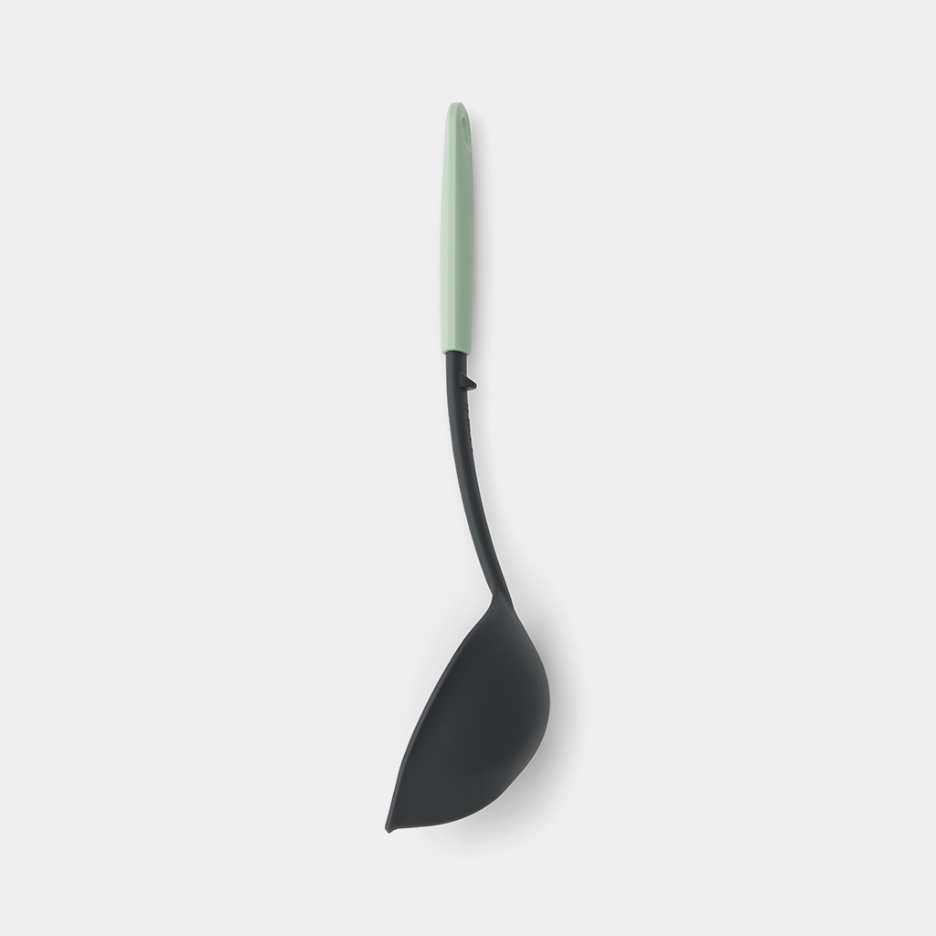 Brabantia｜TASTY＋｜Color-handled Easy-Clean Soup Shell PLUS Squeegee｜Emerald Green