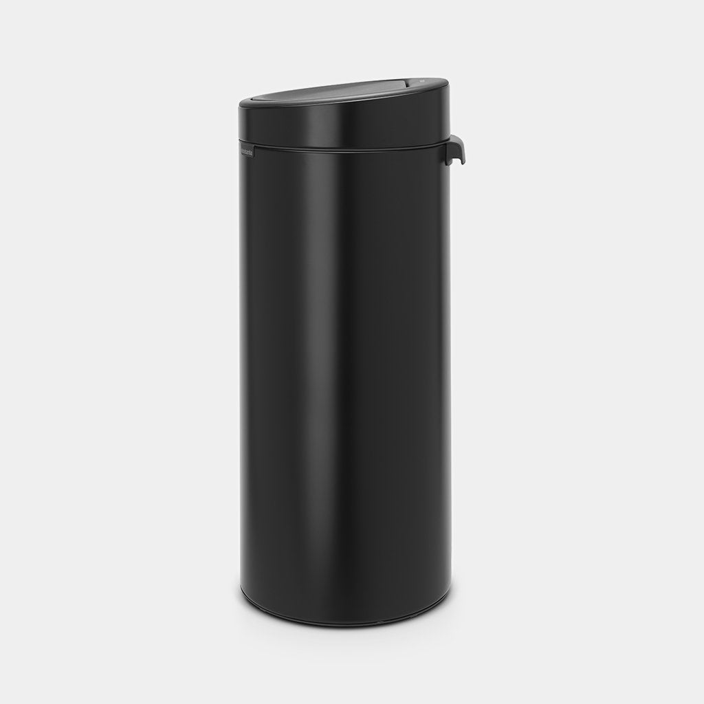 Brabantia｜Touch Bin New Round Spring Lid Trash Can 30L｜Plastic Inner Bin｜3 Colors