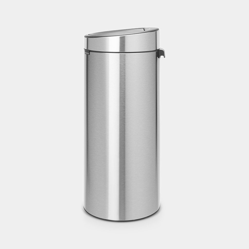 Brabantia｜Touch Bin New Round Spring Lid Trash Can 30L｜Plastic Inner Bin｜3 Colors