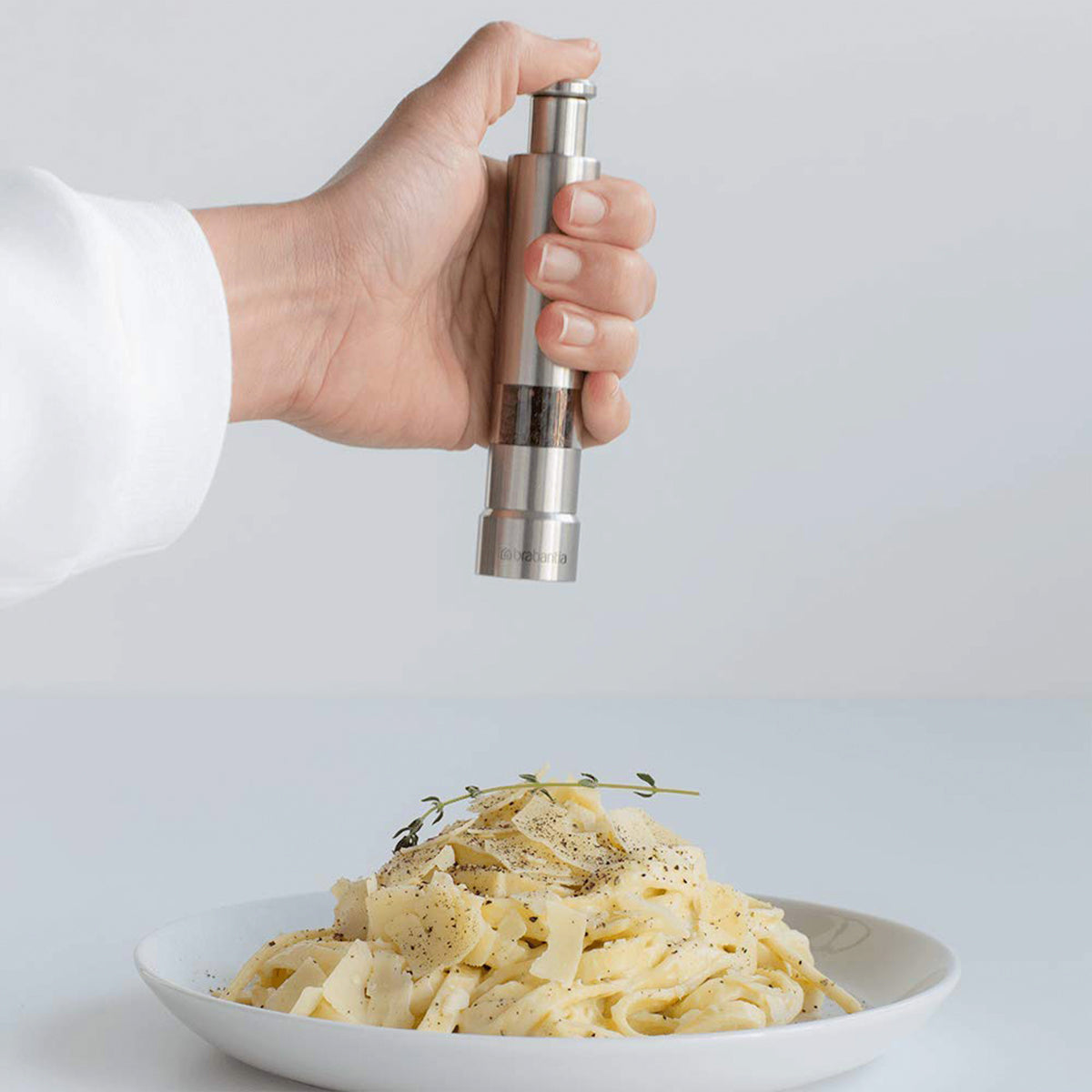 Brabantia｜Salt and Pepper Crusher Set 不鏽鋼胡椒及岩鹽研磨器套裝