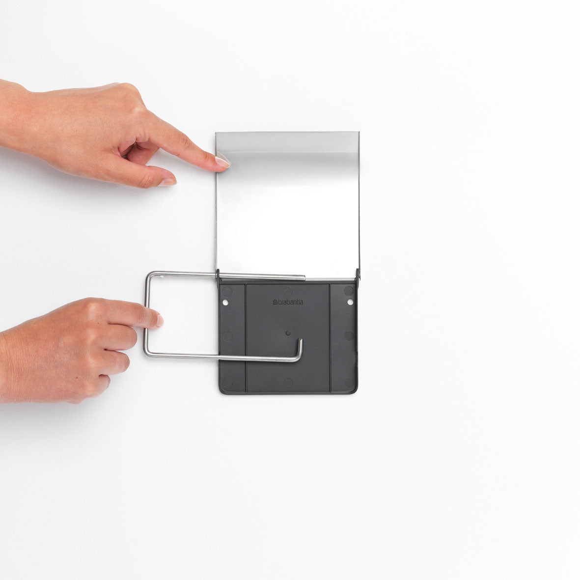 Brabantia｜ReNew Toilet Roll Holder 掛牆廁紙架｜4款顏色