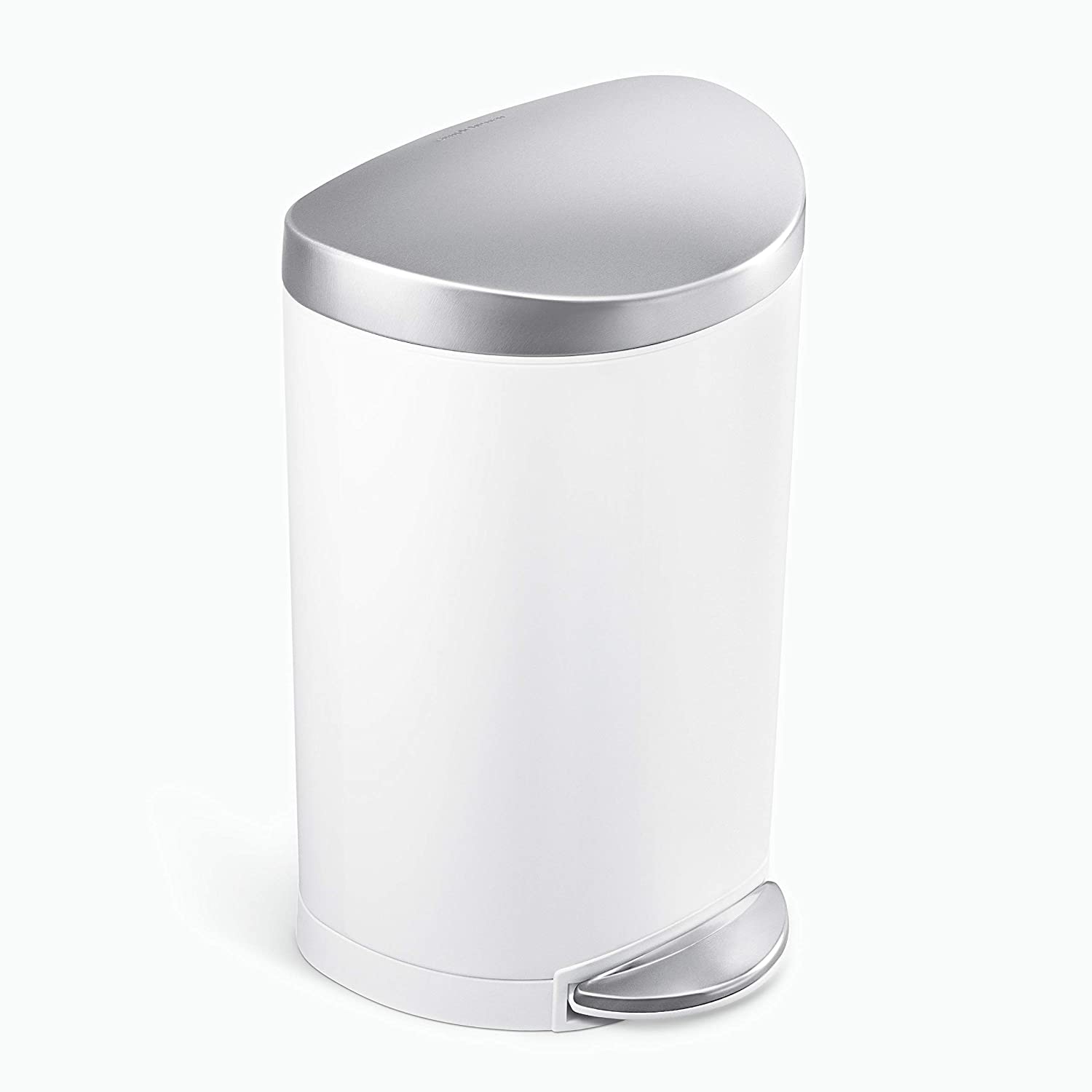 Simplehuman｜Semi-round Pedal Bin 半圓形腳踏式垃圾桶 6L｜3種顏色