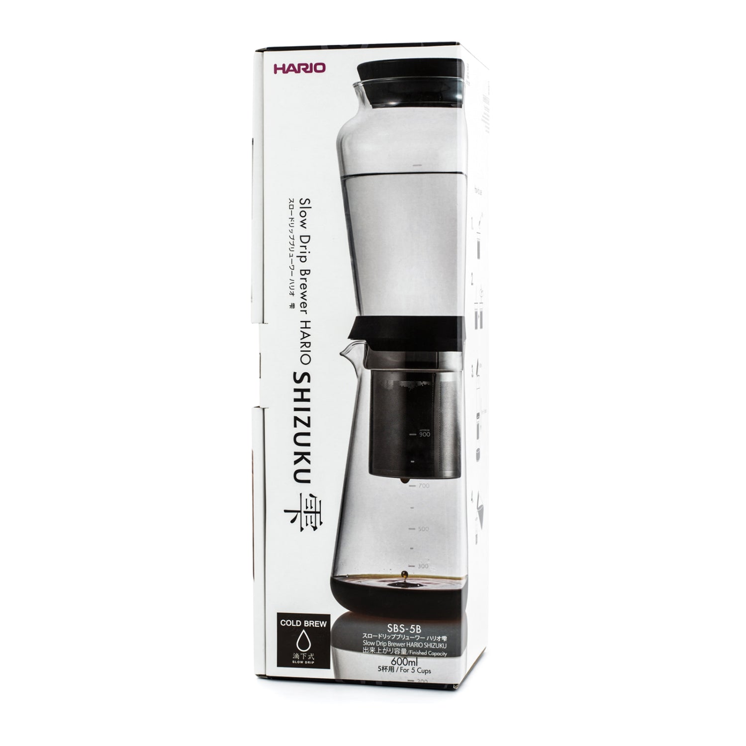 Hario｜Slow Drip Brewer Water Drip Coffee Maker 600ml｜About 5 cups