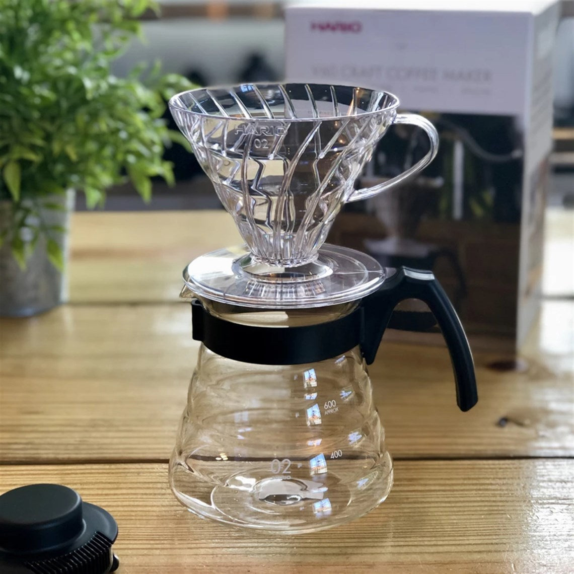 Hario｜V60 Craft Coffee Maker Set 02 滴濾式咖啡壺套裝 1-4杯｜黑色