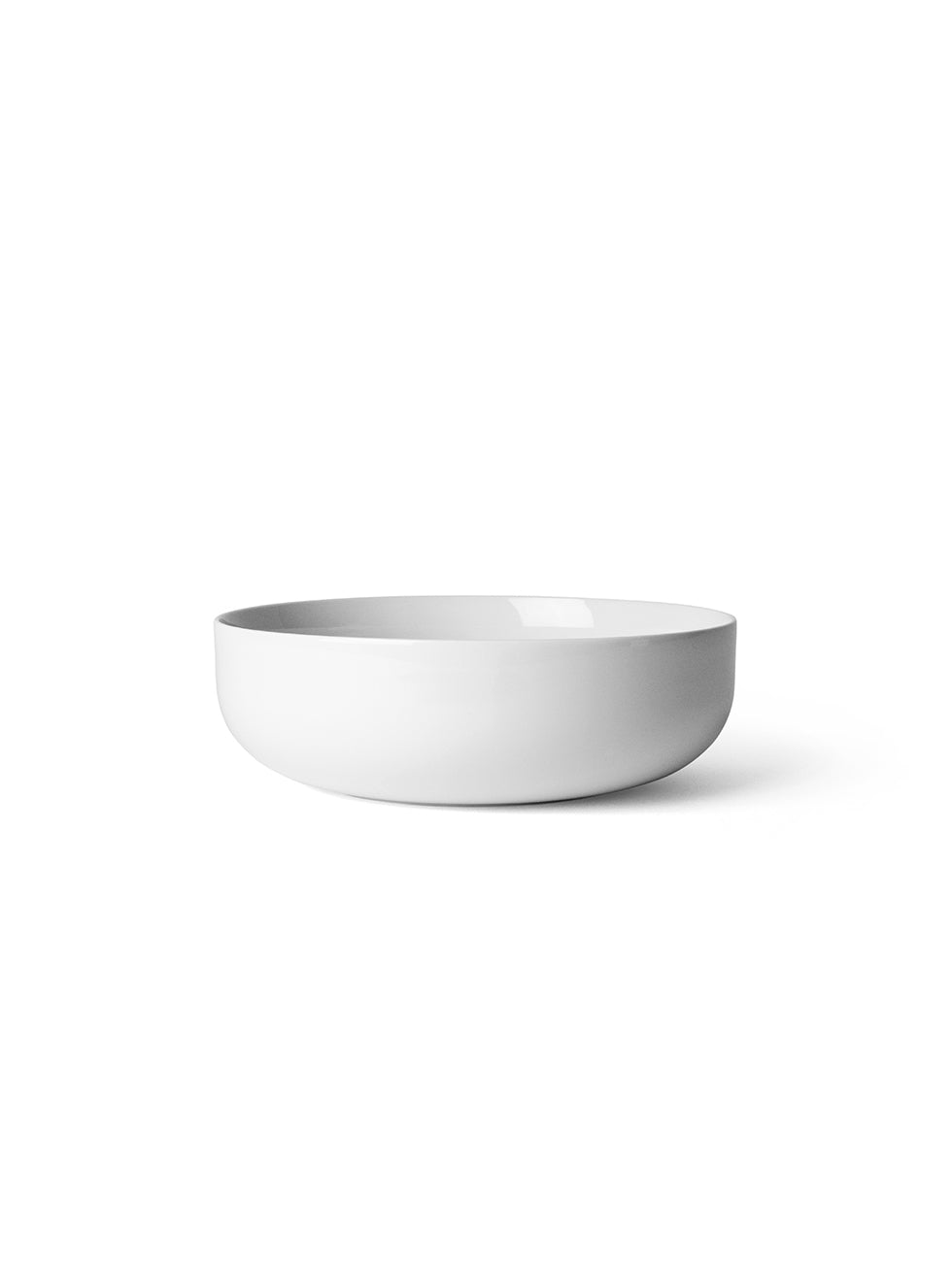 Menu - Denmark｜Norm Architects｜New Norm Bowl Ø21.5 cm Nordic glazed ceramic dinner bowl｜Dark Glazed dark gray glaze/Smoke smoked gray