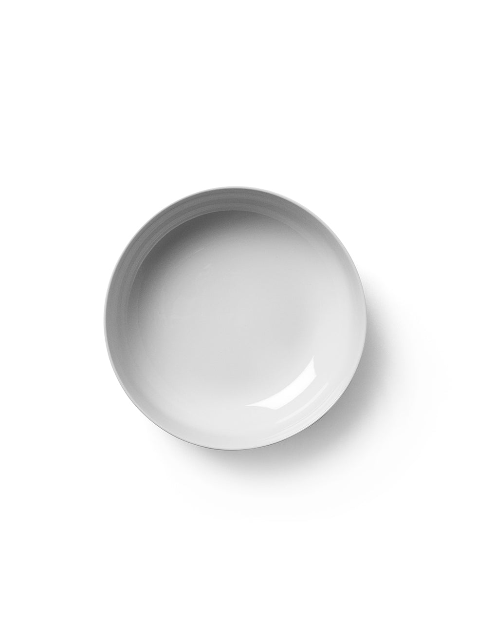 Menu - Denmark｜Norm Architects｜New Norm Bowl Ø21.5 cm 北歐釉面陶瓷餐碗｜Dark Glazed 深灰釉面/ Smoke 煙燻灰