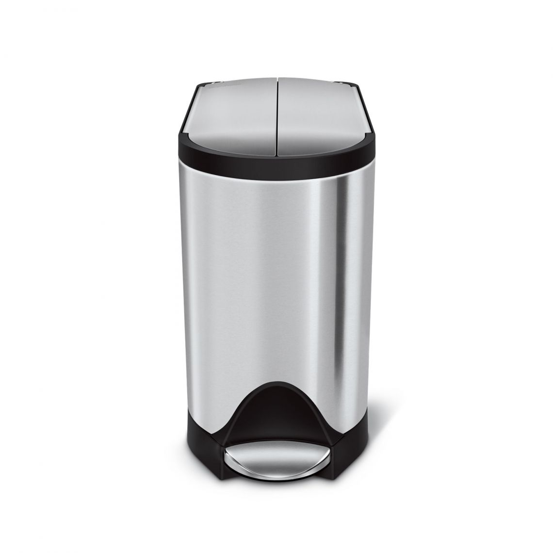 Simplehuman｜Butterfly Step Can stainless steel butterfly lid foot trash can｜Brushed brushed steel｜3 sizes